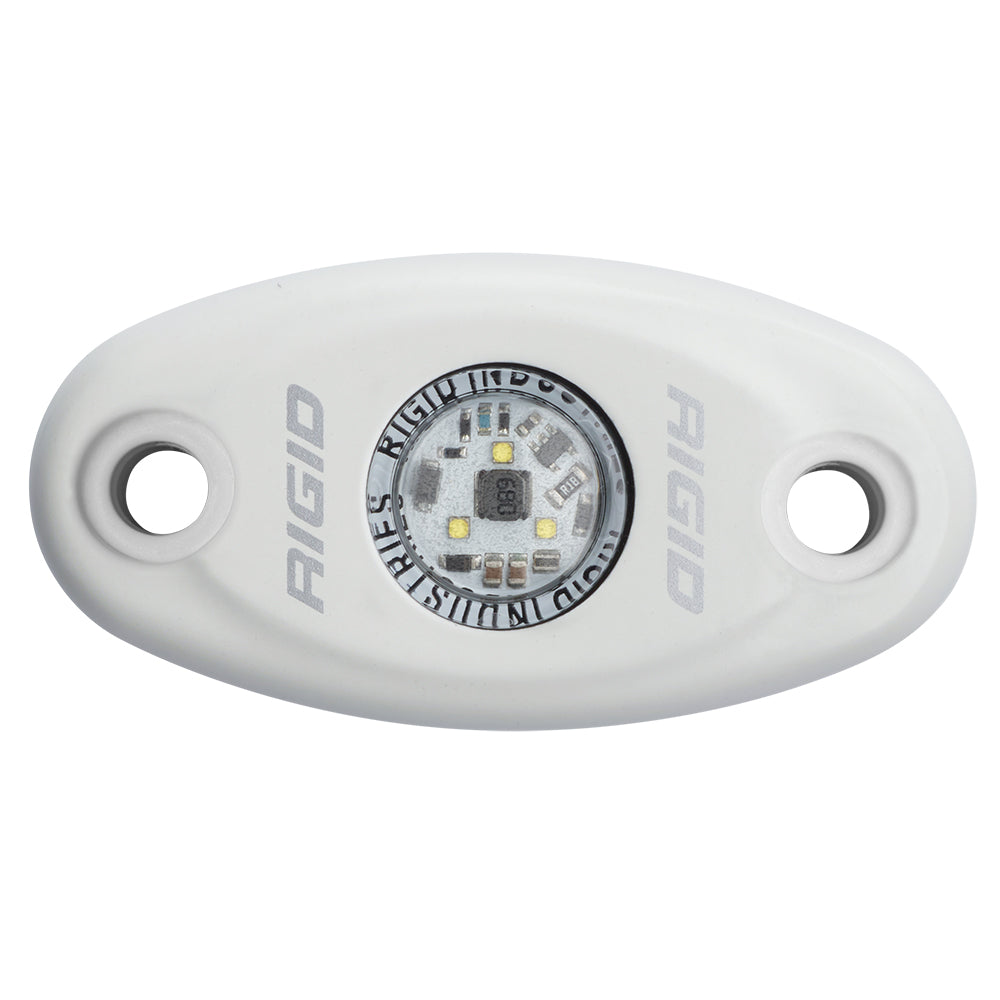 RIGID Industries ASeries White Low Power LED Light  Single  White 480153 Main image