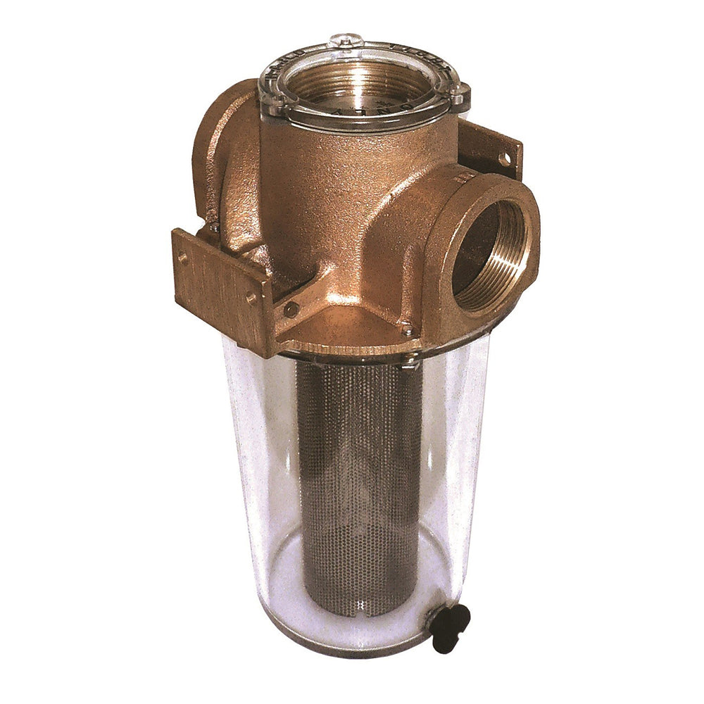 GROCO ARG1500 Series 112 Raw Water Strainer wStainless Steel Basket ARG1500S Main image