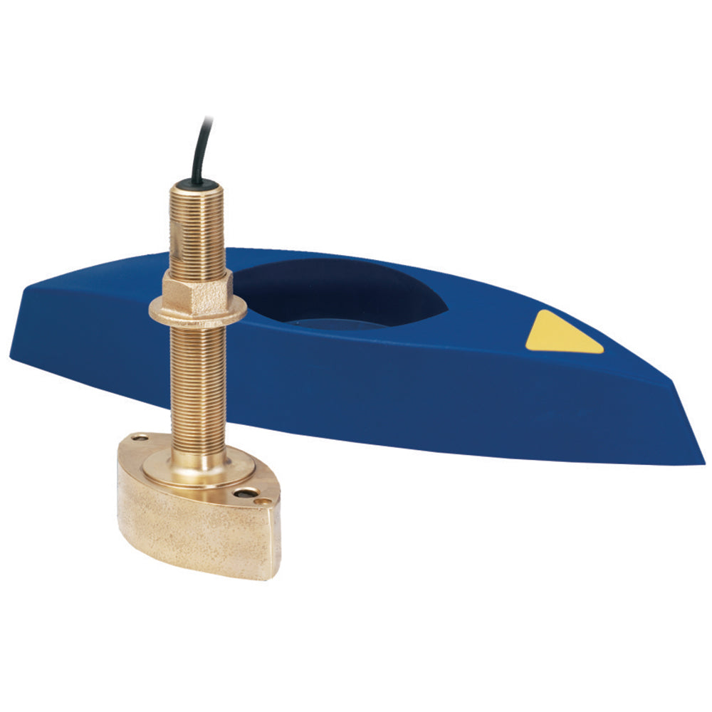 Airmar B45DTHB 600W ThruHull Transducer wFairing Block  Humminbird 9 Connector B45DTHB Main image