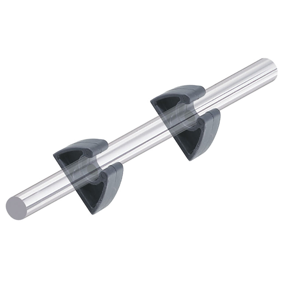 Perko Pole Storage Clips - Black - Pair [0477DP0BLK] Secondary image