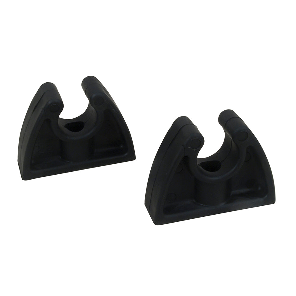 Perko Pole Storage Clips  Black  Pair 0477DP0BLK Main image