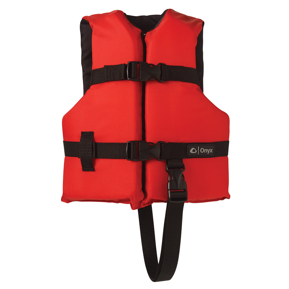Onyx Nylon General Purpose Life Jacket  Child 3050lbs  Red 10300010000112 Main image