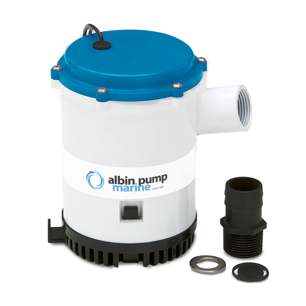 Albin Group Bilge Pump Heavy Duty 1750 GPH  12V 0103011 Main image