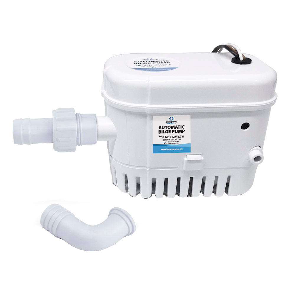 Albin Group Automatic Bilge Pump 750 GPH  12V 0104016 Main image