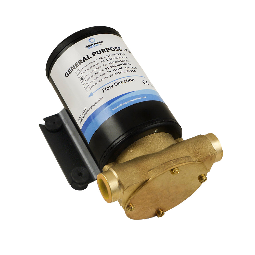 Albin Group Marine General Purpose Pump FIP F3 9 GPM  12V 0401003 Main image