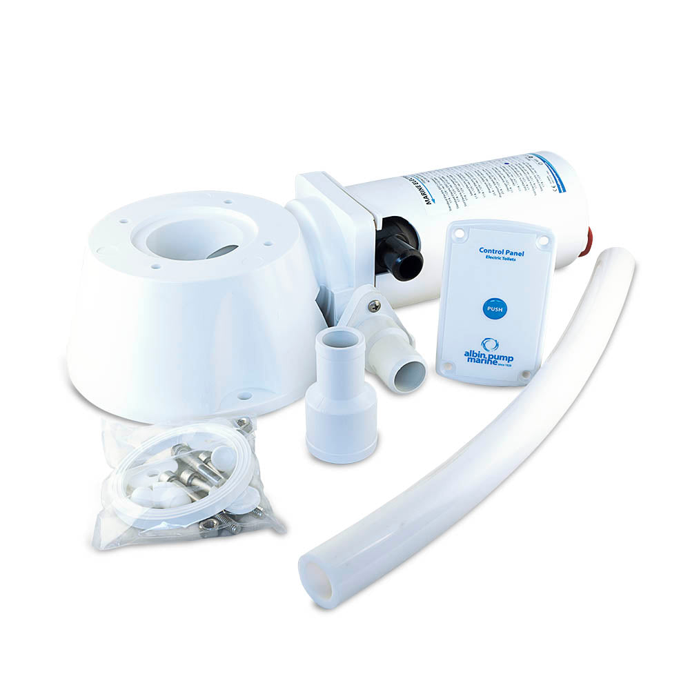 Albin Group Marine Standard Electric Toilet Conversion Kit  12V 0766019 Main image