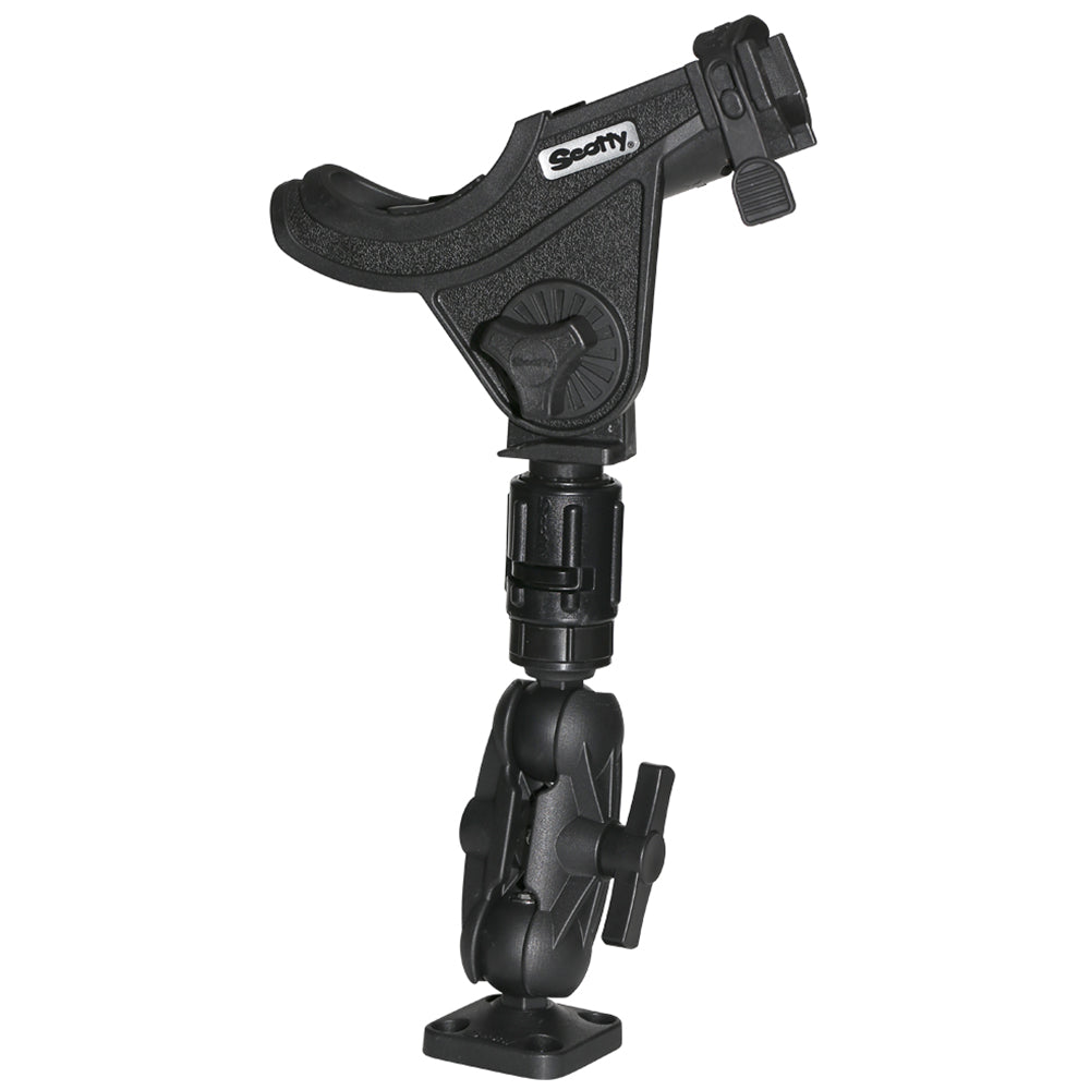 Scotty 162 1.5" Ball Mount w/Gear Head Post  241 Side Deck Mount [0162] Secondary image
