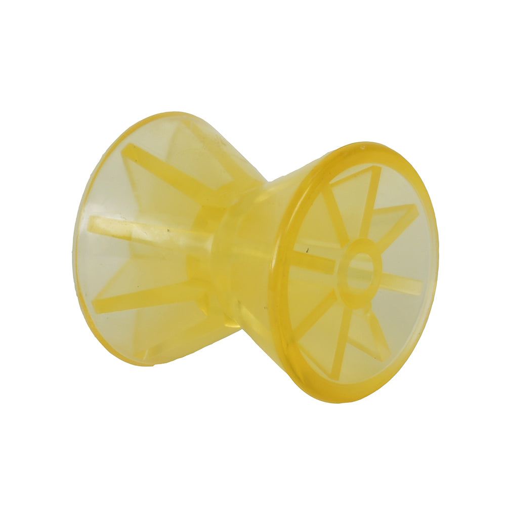 CE Smith Bow Roller  Yellow PVC  4 x 12 ID 29543 Main image