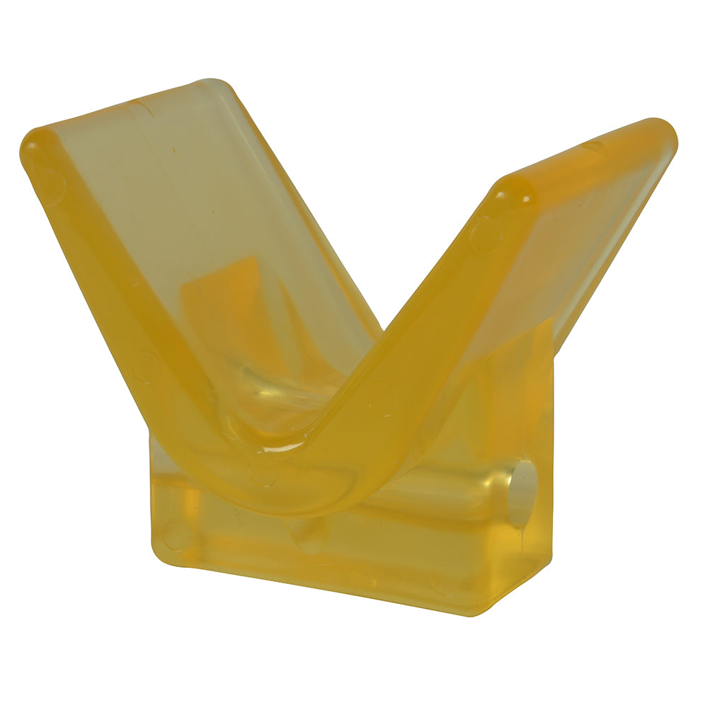 C.E. Smith Y-Stop 3" x 3" - 1/2" ID Yellow PVC [29554] Secondary image