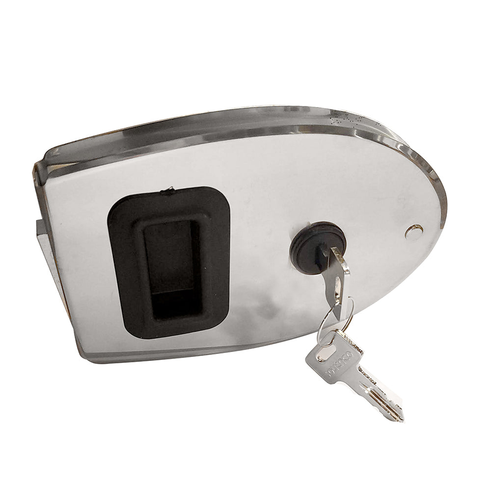 Southco Sliding Action Latch Weatherproof Lock Oval Stainless Steel MF0231024 Main image