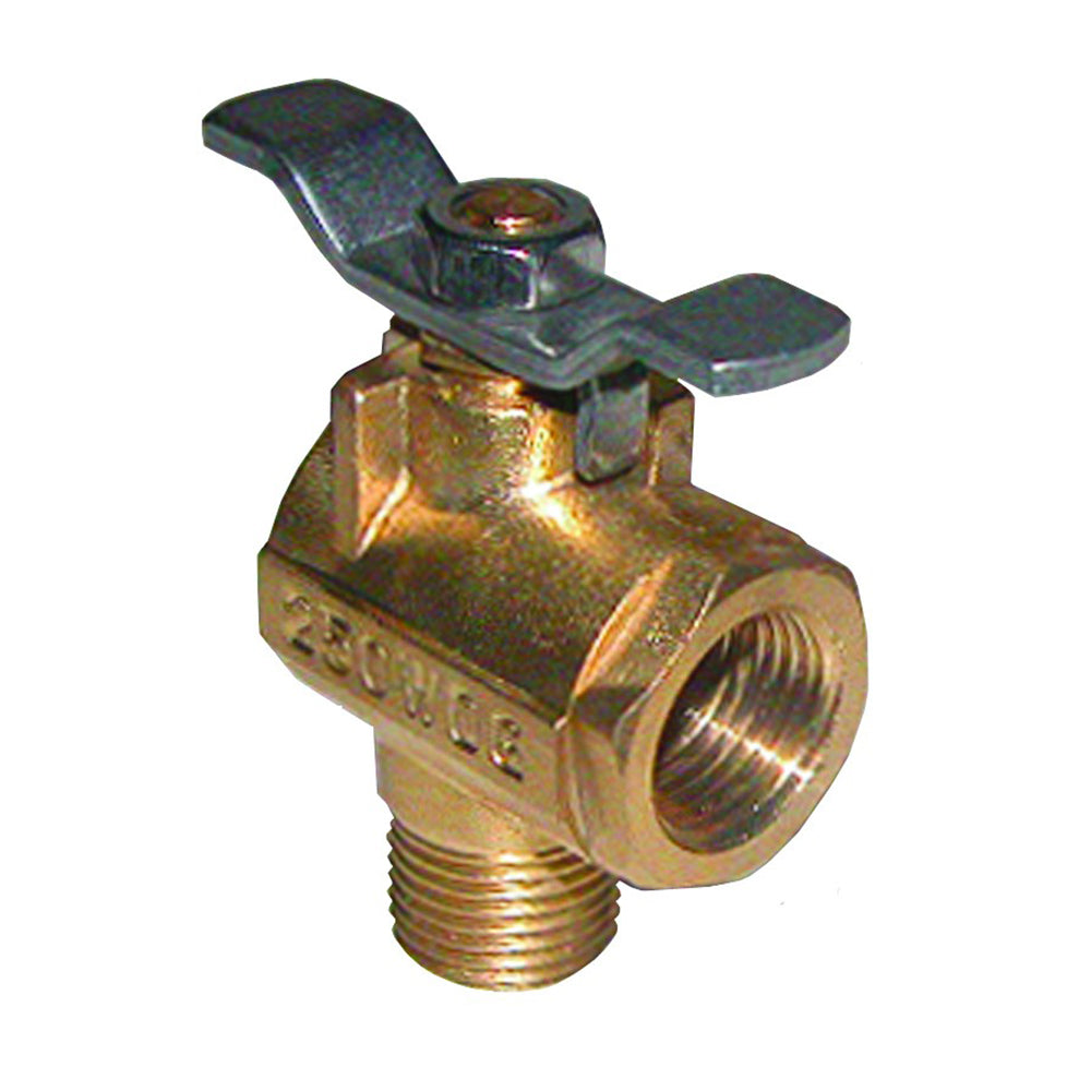 GROCO 12 NPT 90 Bronze Fuel Valve FV590 Main image