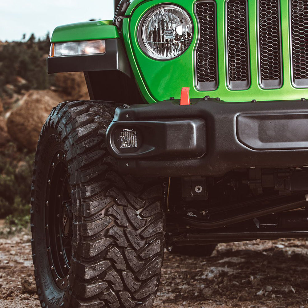 RIGID Industries 2018 Jeep Wrangler JL Fog Mount f/2 D-Series Lights [41660] Secondary image