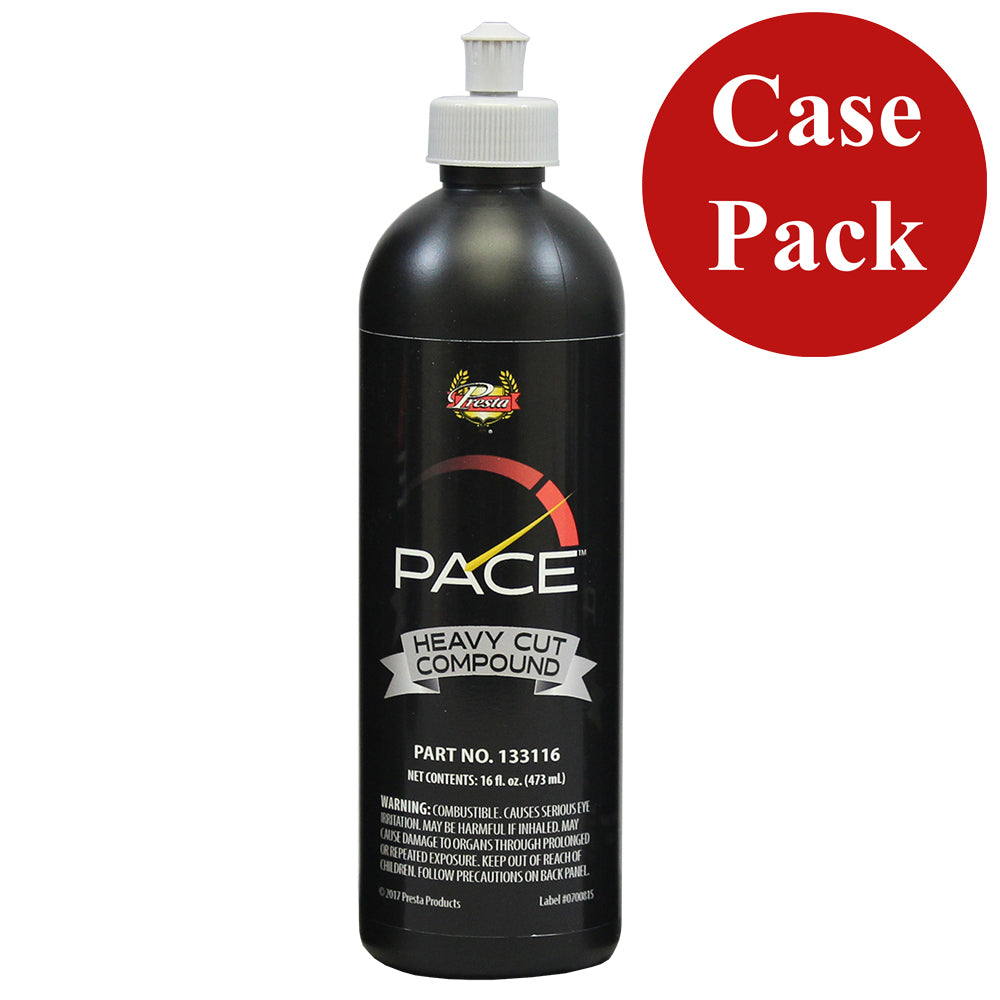 Presta PACE Heavy Cut Compound  16oz  Case of 6 133116CASE Main image
