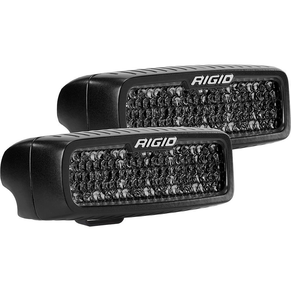 RIGID Industries SRQ Series PRO Spot Diffused Midnight Surface Mount  Pair 905513BLK Main image
