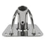 Schaefer Stanchion Base Single  HeavyDuty 3601