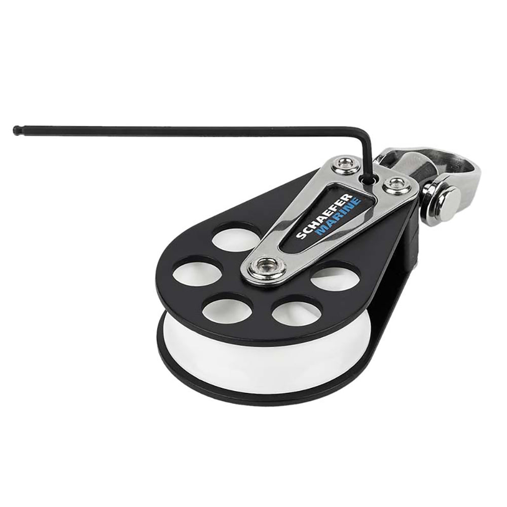 Schaefer Single Aluminum Block - 51mm Sheave [504-05] Secondary image