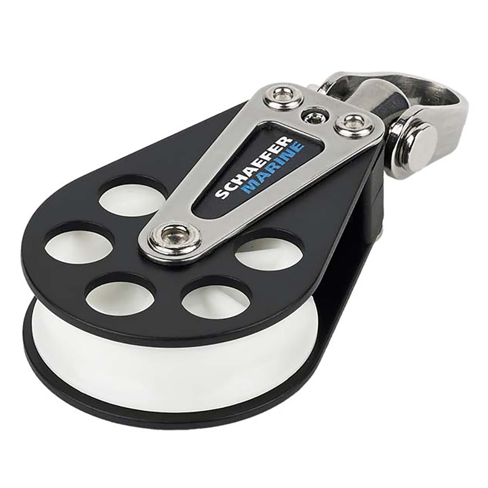 Schaefer Single Aluminum Block  51mm Sheave 50405