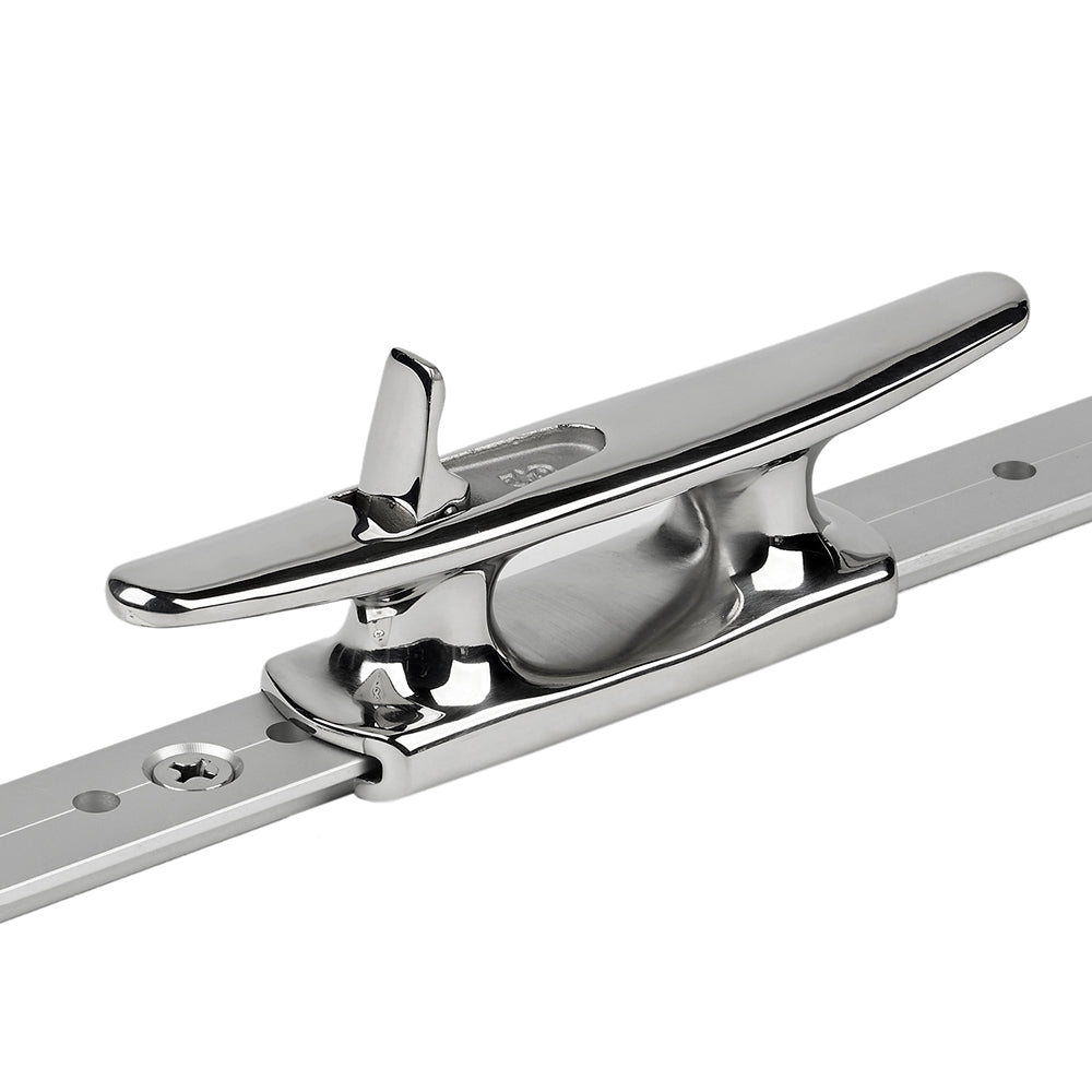 Schaefer Mid-Rail Chock/Cleat Stainless Steel - 1" [70-74] Secondary image