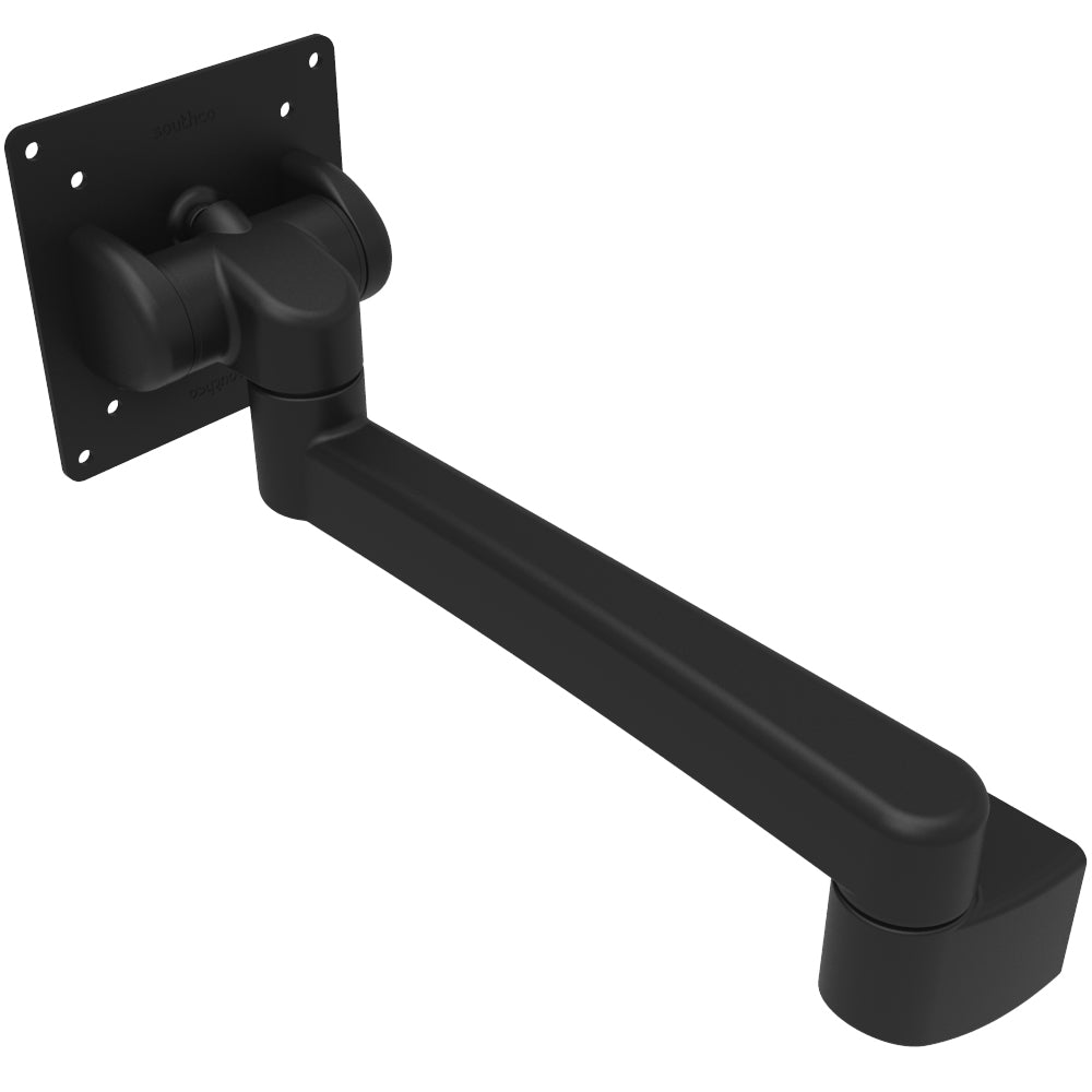 Southco Tilt Head Assembly Tilt  Swivel Single Arm  Wall Mount  Black AVD3223A11150 Main image