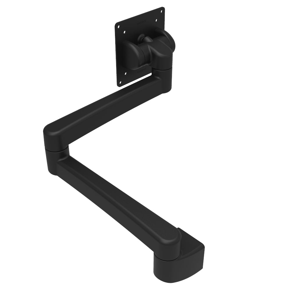 Southco Tilt Head Assembly Tilt  Swivel Double Arm  Wall Mount  Black AVD3246D11150 Main image