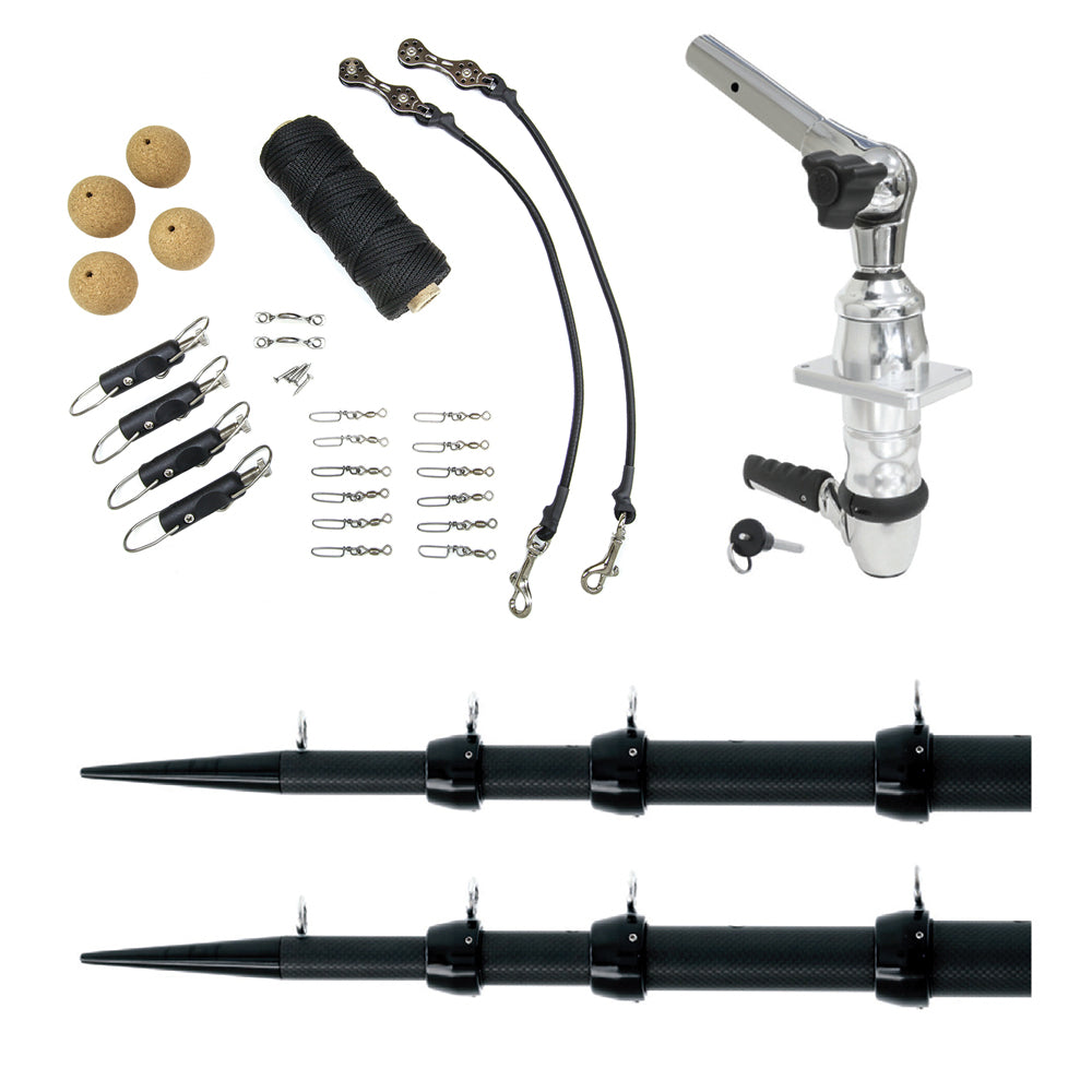 Tigress XD Top Mount System  18 Carbon Fiber BlackBlack Ultimate Rigging Kit 8867900 Main image