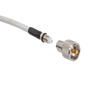 Shakespeare PL259ER ScrewOn PL259 Connector fCable wEasy Route FME MiniEnd PL259ER Main image