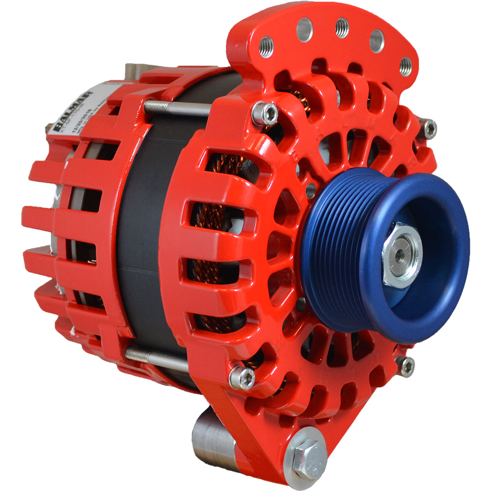 Balmar Alternator 12 Single Foot J10 Serpentine Pulley  170A  12V XTSF170J10 Main image