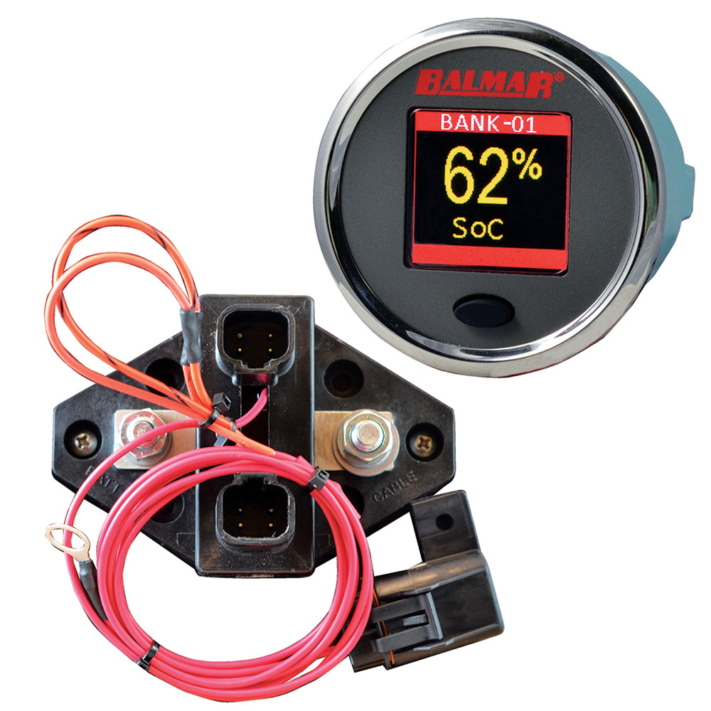 Balmar SG200 Battery Monitor Kit wDisplay Shunt  10M Cable  1248 VDC SG200 Main image