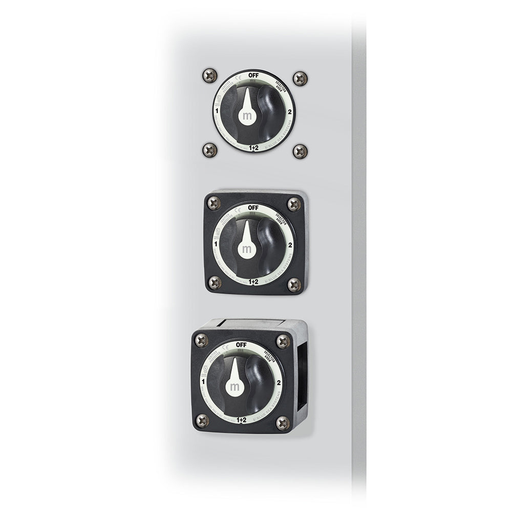 Blue Sea 6008200 m-Series Selector 3 Position Battery Switch - Black [6008200] Secondary image