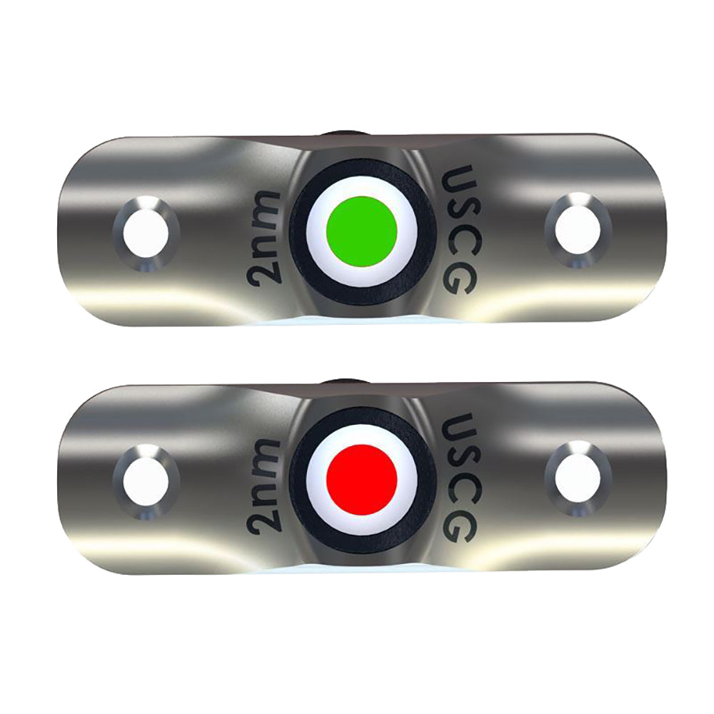 TACO Rub Rail Mounted LED Navigation Light Set  212 F386800D Main image