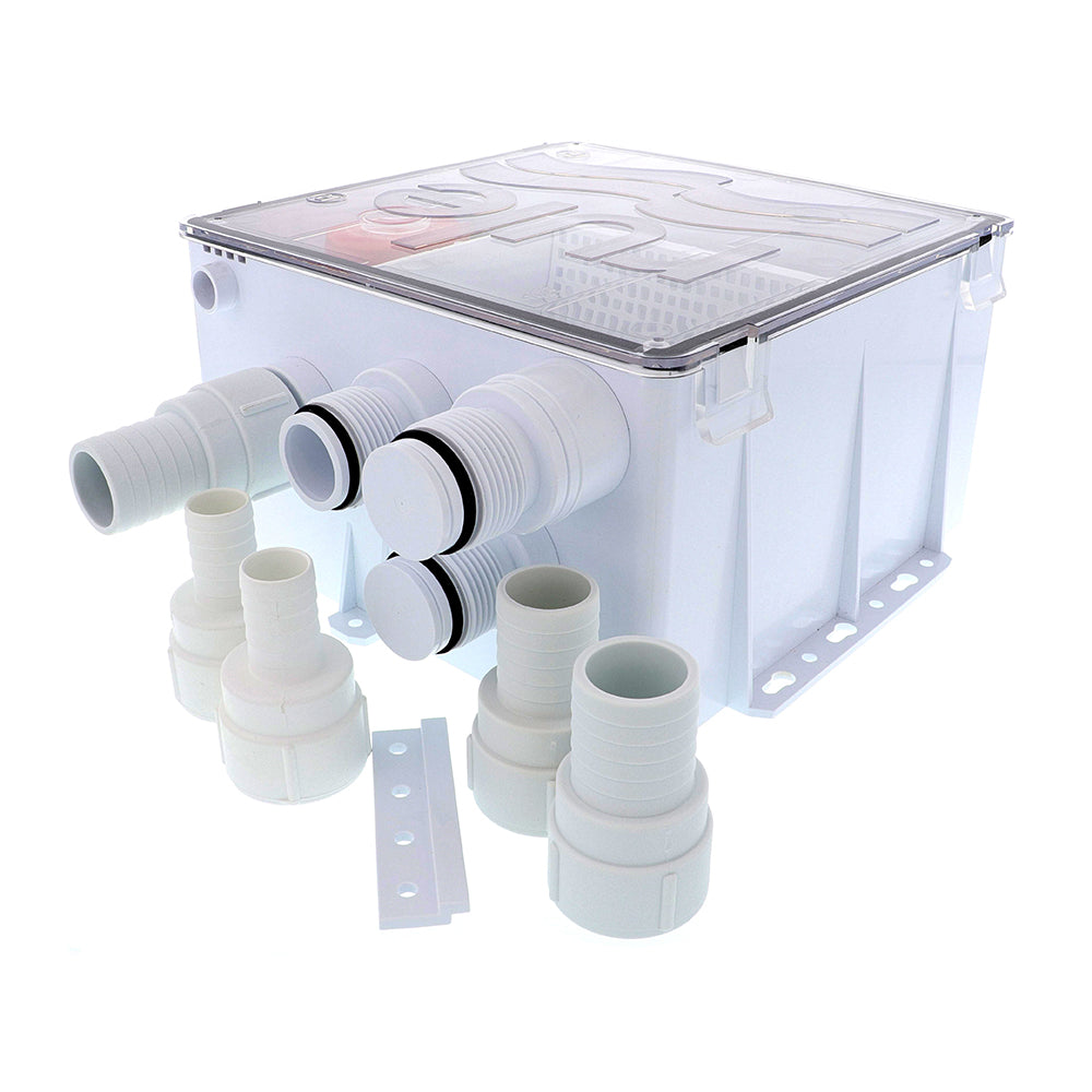 Rule Shower Drain Box w1100 GPH Pump  24V 99B24 Main image