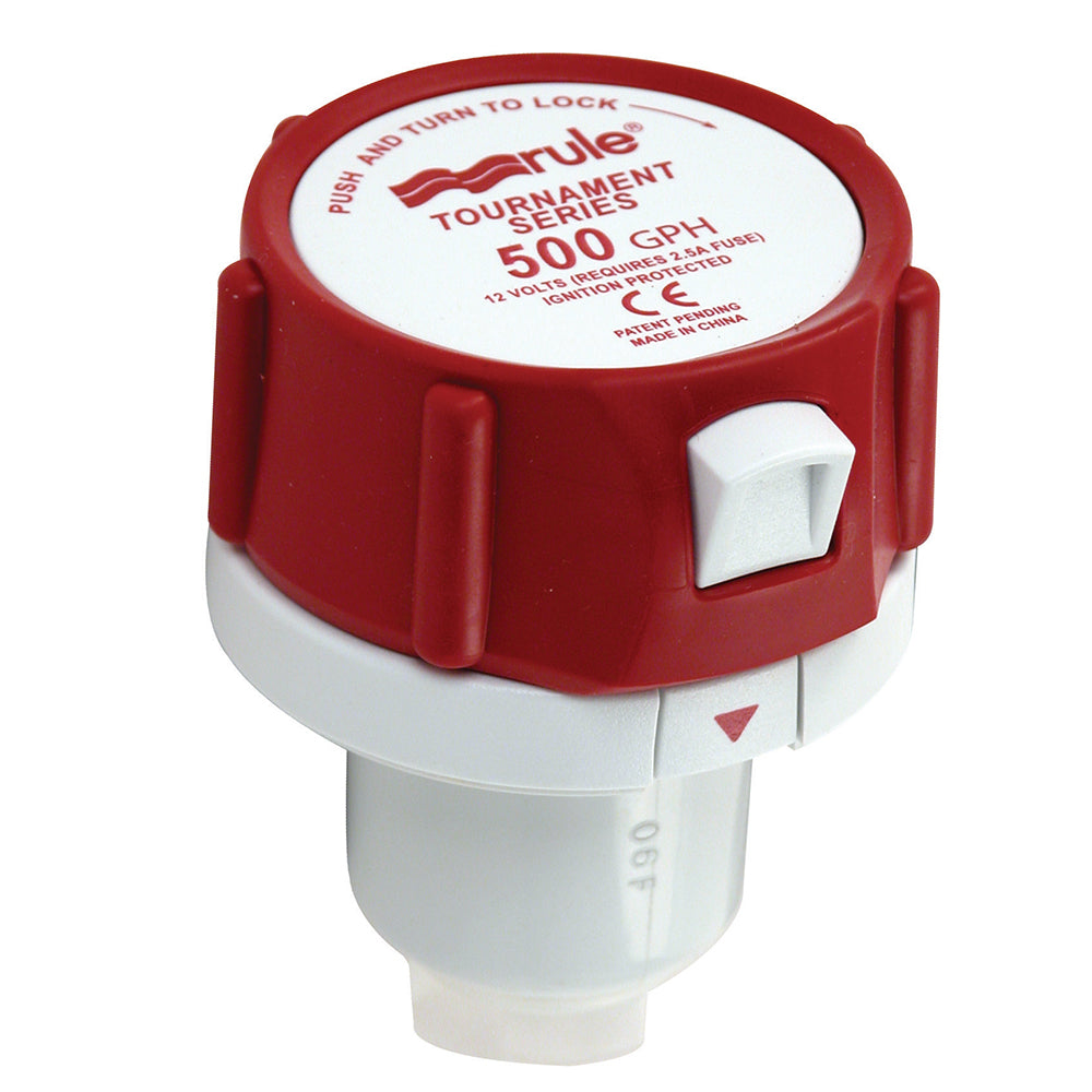Rule 500 GPH Replacement Motor Cartridge fTournament Series Pumps 45DR Main image
