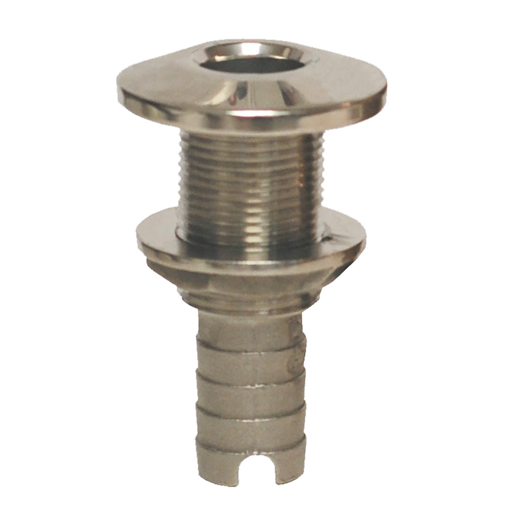 GROCO Stainless Steel Hose Barb ThruHull Fitting  2 HTH2000S Main image