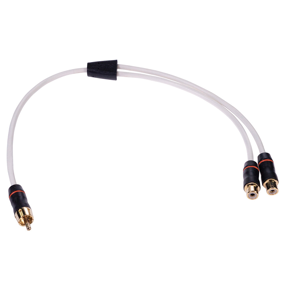 Fusion Performance RCA Cable Splitter  1 Male to 2 Female  9 0101262200 Main image