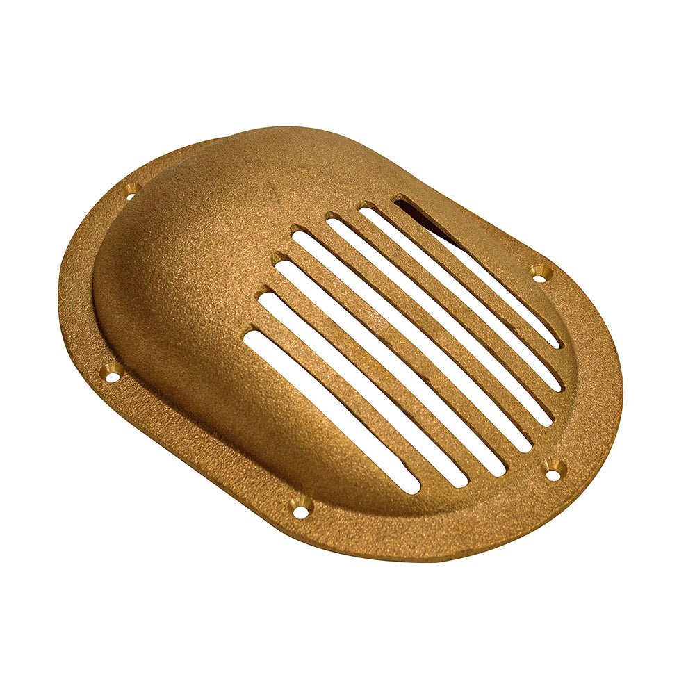 GROCO Bronze Clam Shell Style Hull Strainer fUp To 1 Thru Hull SC1000L Main image