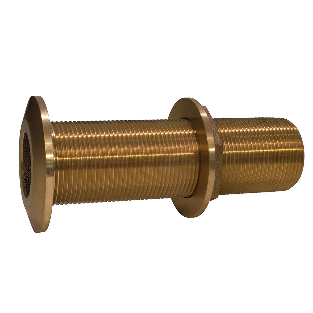 GROCO 2 Bronze Extra Long ThruHull Fitting wNut  THXL2000W Main image