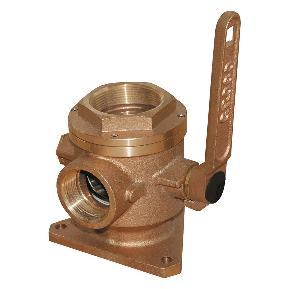 GROCO 2 Safety Seacock w112 Side Port  SBV2000P Main image