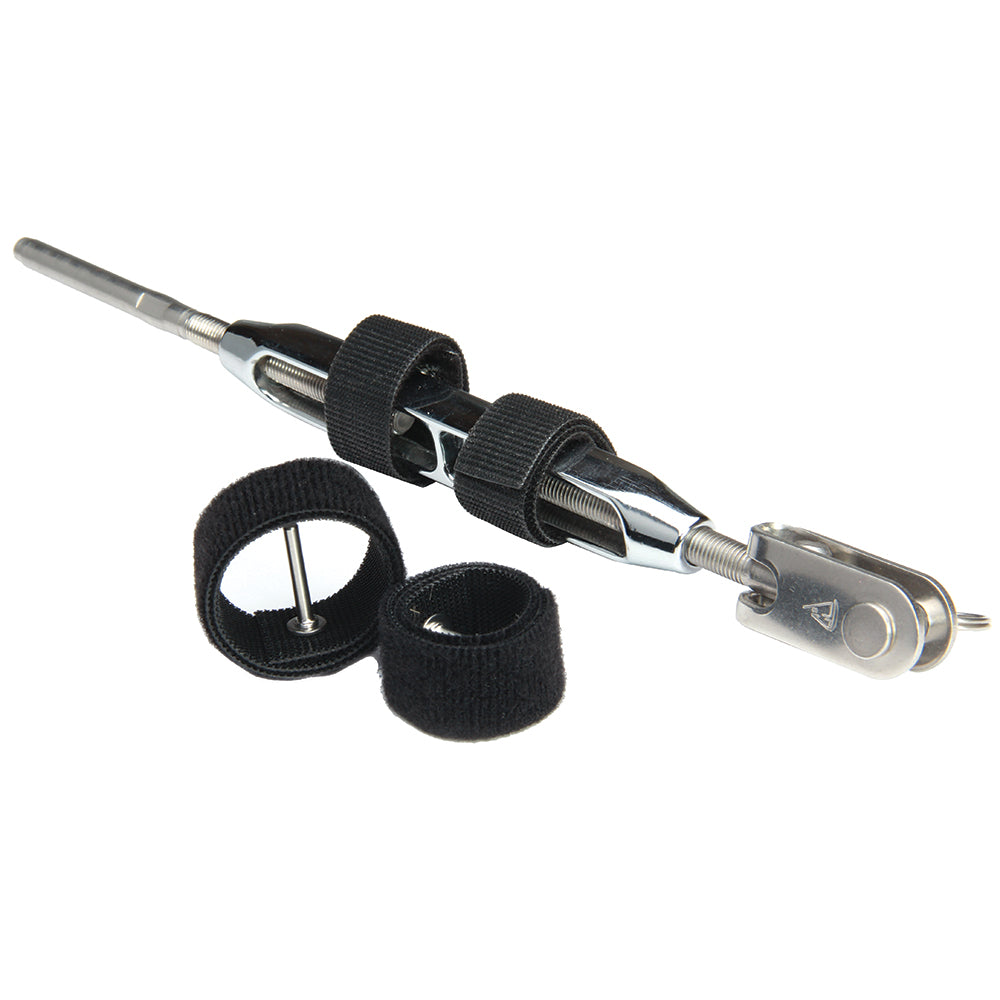 C Sherman Johnson Wrap Pins Hook  Loop Pin Locking Devices fOpen Body Turnbuckles 14  2Pack WRAPC2P Main image