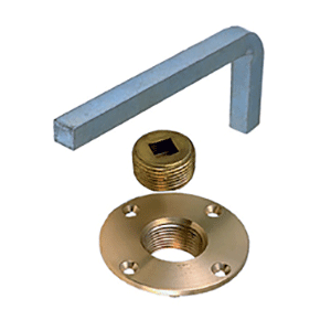 Perko Garboard Drain Plus wSteel Wrench 0124000PLB Main image