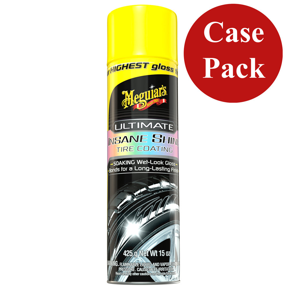 Meguiars Ultimate Insane Shine Tire Coating  15oz Case of 6 G190315CASE Main image