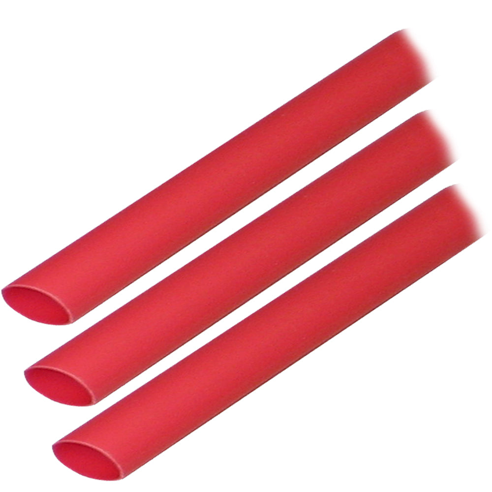 Ancor Heat Shrink Tubing 316 x 3  Red  3 Pieces 302603 Main image