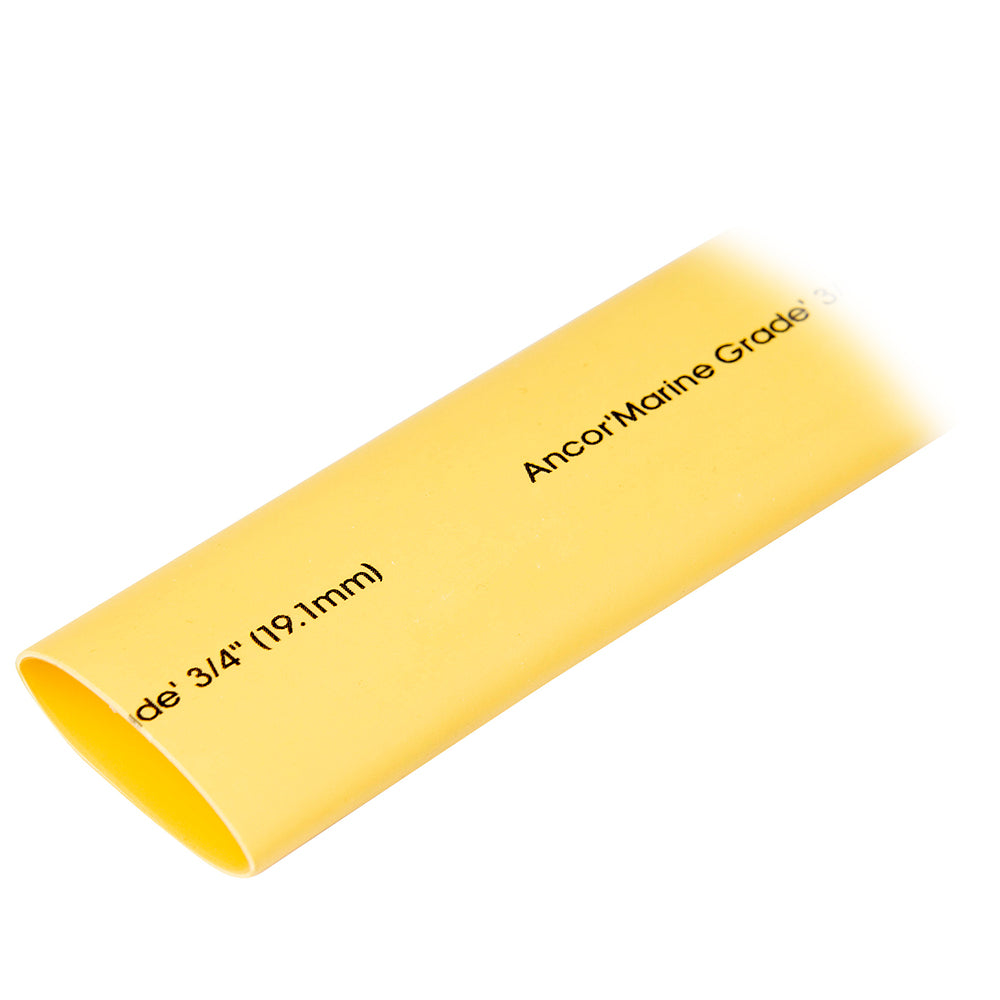 Ancor Heat Shrink Tubing 34 x 48  Yellow  1 Piece 306948 Main image
