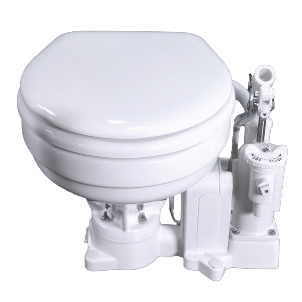 Raritan PH PowerFlush ElectricManual Toilet  Household Size  12v  White P102E12 Main image