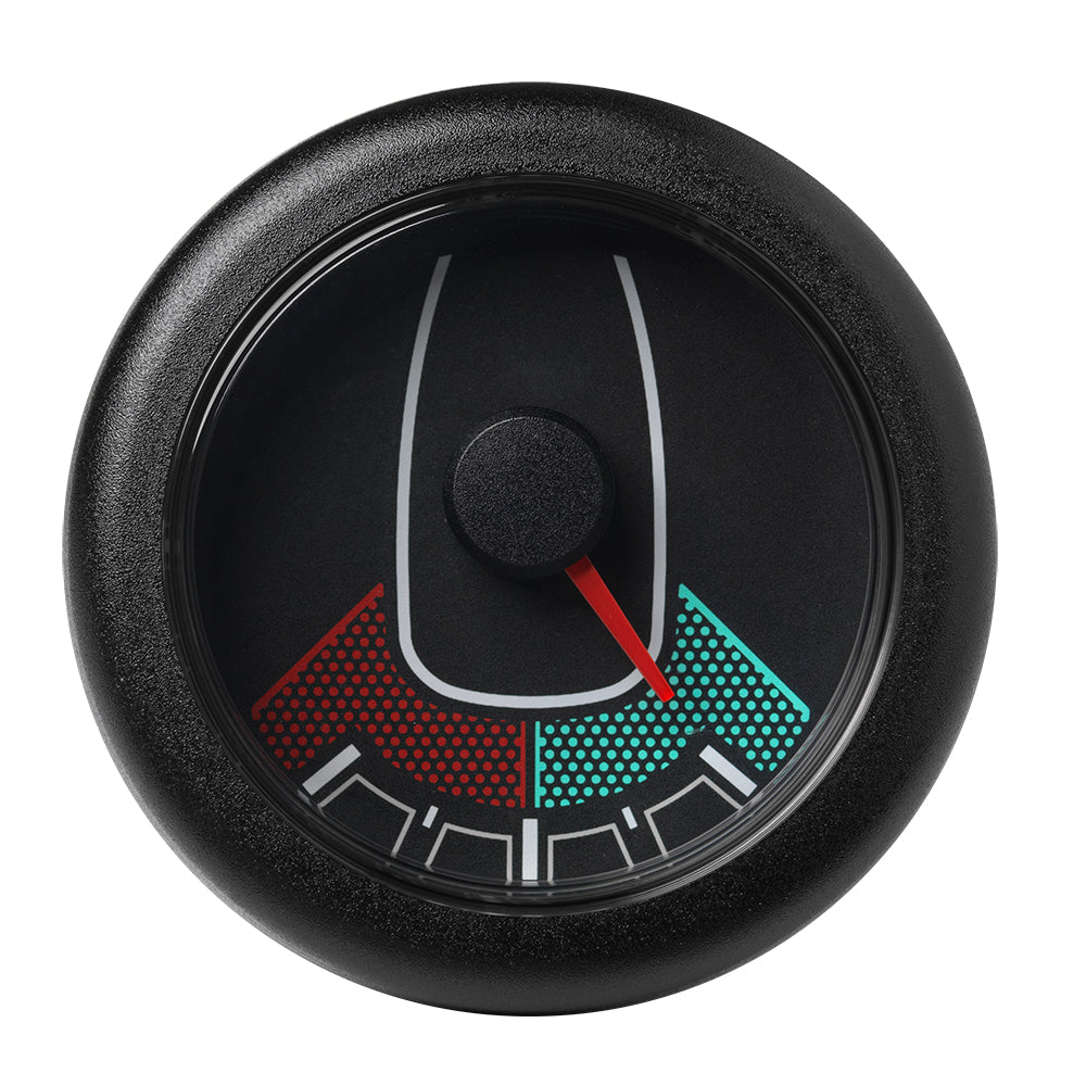 Veratron 52MM 2116 OceanLink Rudder Angle Gauge  LeftRight  Black Dial  Bezel A2C1066080001 Main image