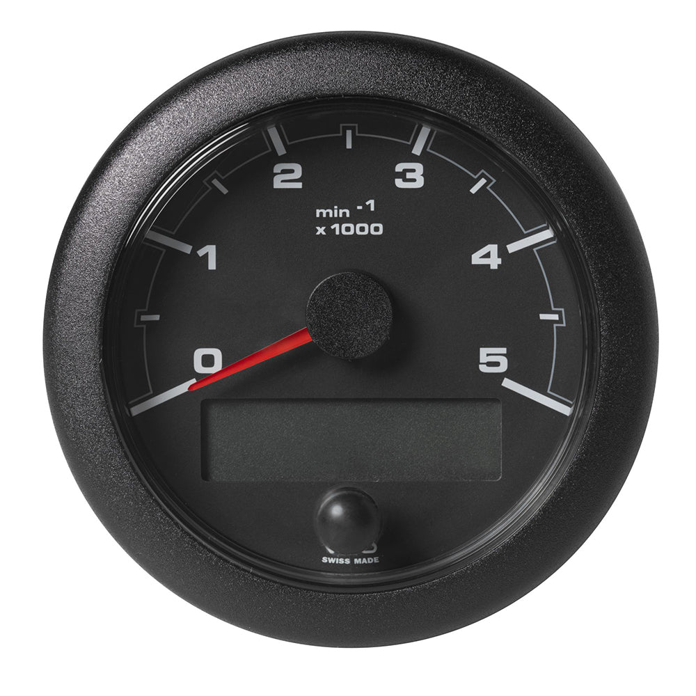 Veratron 338 85MM OceanLink NMEA 2000 Tachometer  5000 RPM  Black Dial  Bezel A2C1065720001 Main image