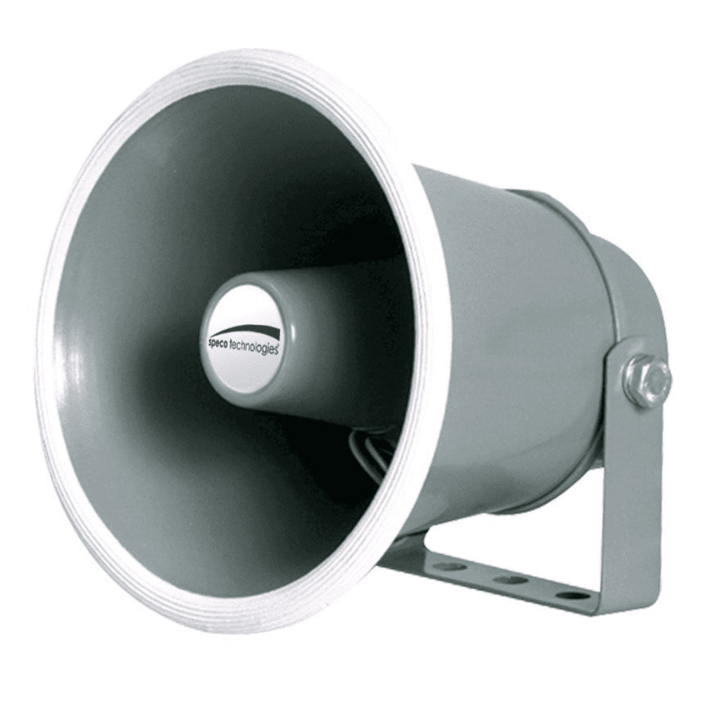 Speco 6 WeatherResistant Aluminum Speaker Horn 8 Ohms SPC10 Main image