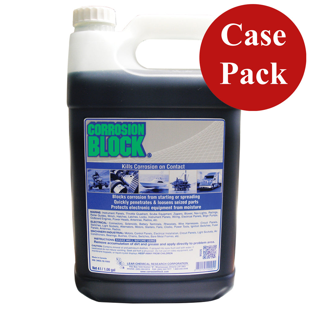 Corrosion Block Liquid 4Liter Refill  NonHazmat NonFlammable  NonToxic Case of 4 20004CASE Main image
