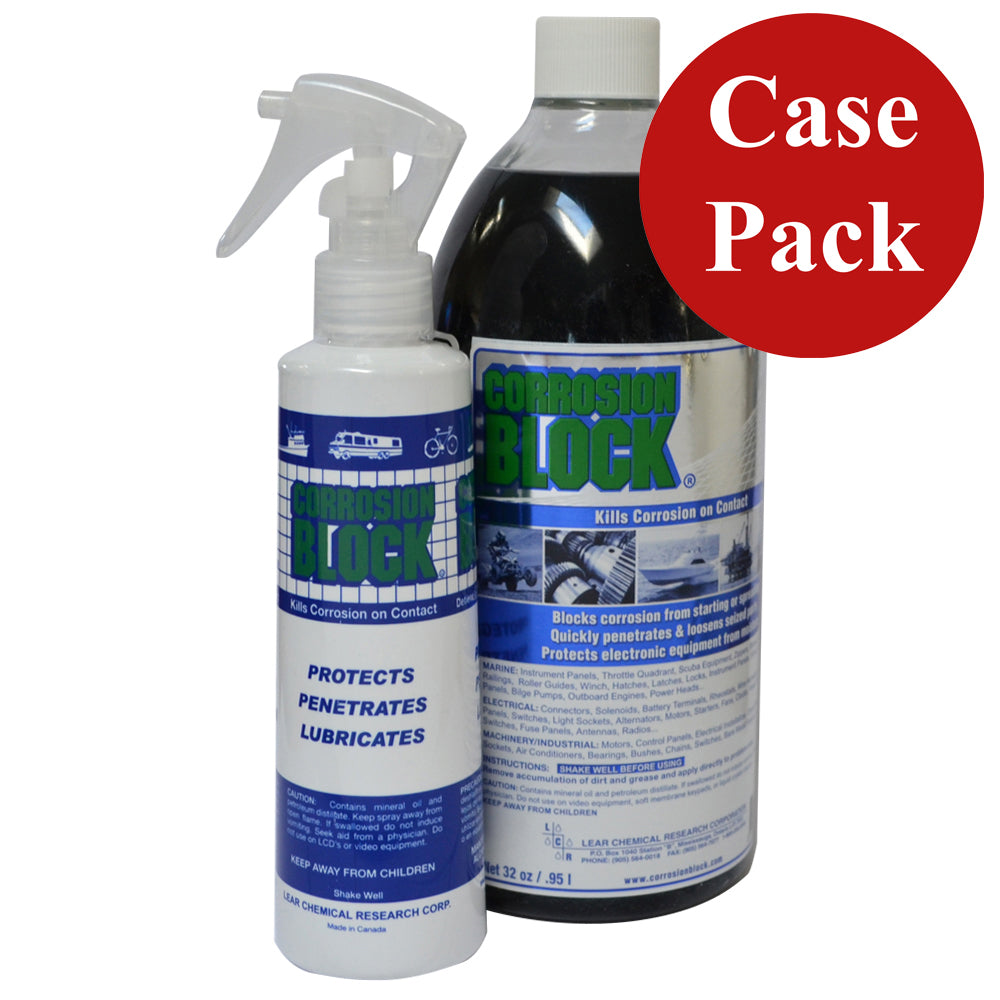 Corrosion Block 32oz Bottle with Pump  NonHazmat NonFlammable  NonToxic Case of 4 20032CASE Main image