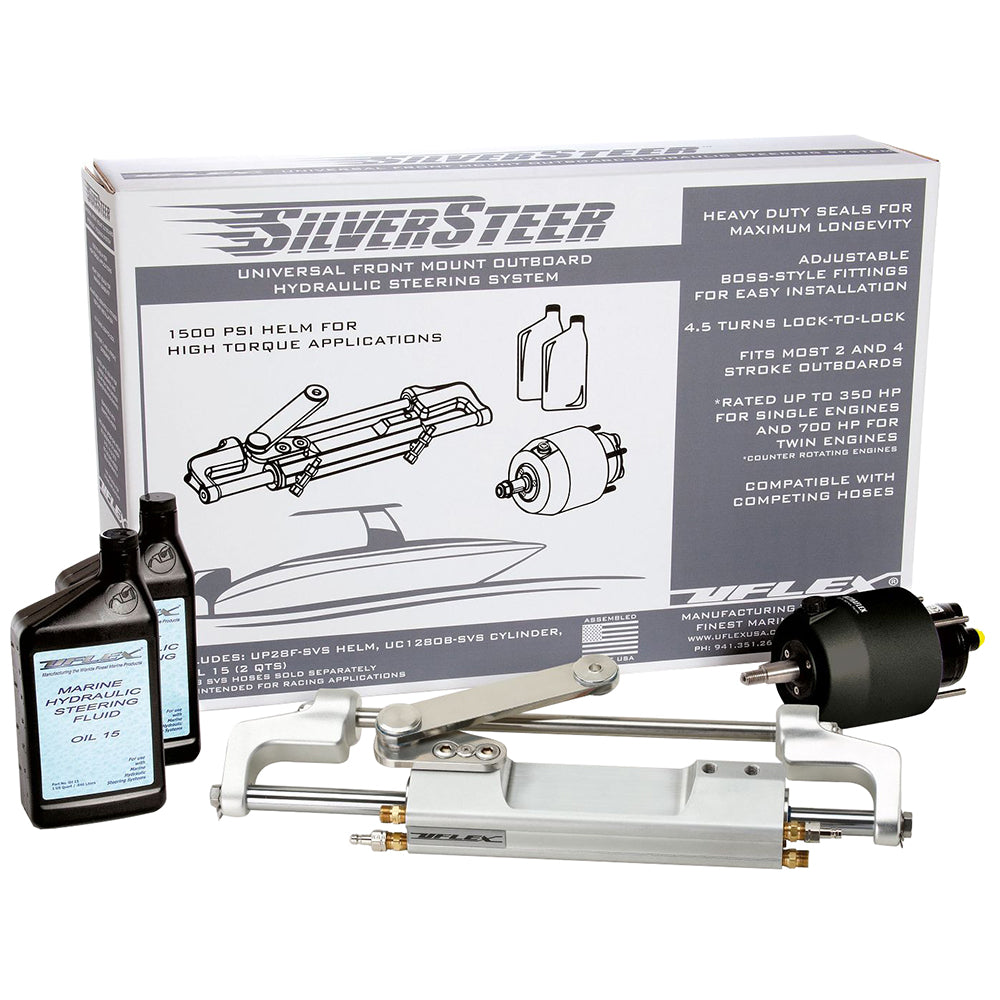 Uflex SilverSteer Outboard Hydraulic Tilt Steering System  UC130 V2 SILVERSTEERXP2T Main image