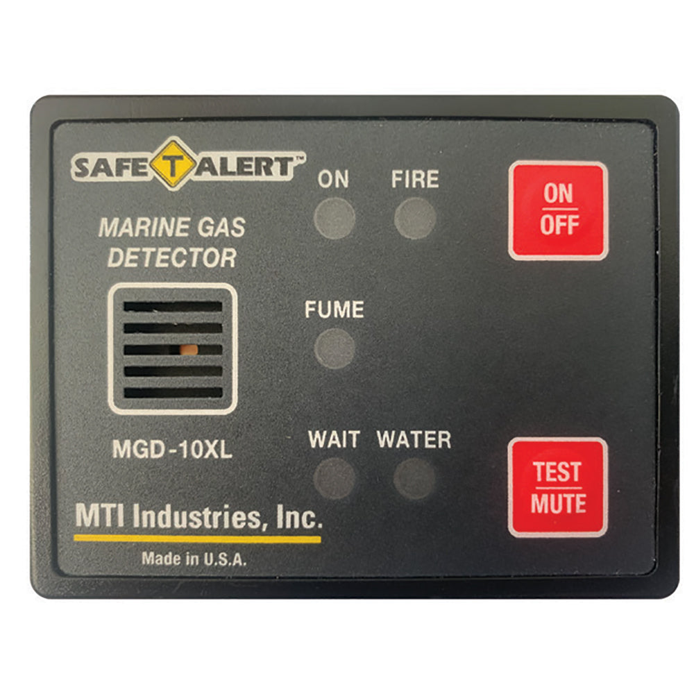 SafeTAlert Gas Vapor Alarm Fume Fire Bilge Water  Black Surface Mount MGD10XL Main image